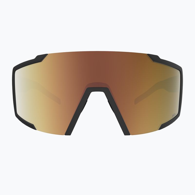 Sonnenbrille SCOTT Shield LS black/amp ls gold chrome 2