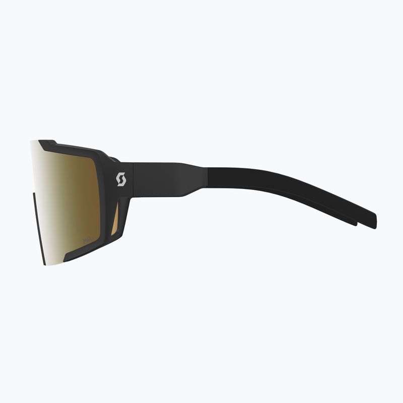 Sonnenbrille SCOTT Shield LS black/amp ls gold chrome 3
