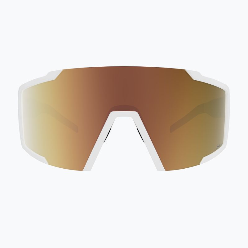 Sonnenbrille SCOTT Shield LS white matte/amp ls gold chrome 2