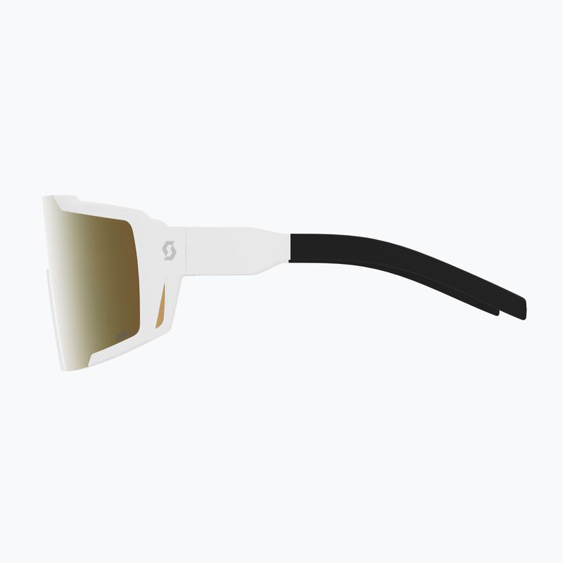 Sonnenbrille SCOTT Shield LS white matte/amp ls gold chrome 3