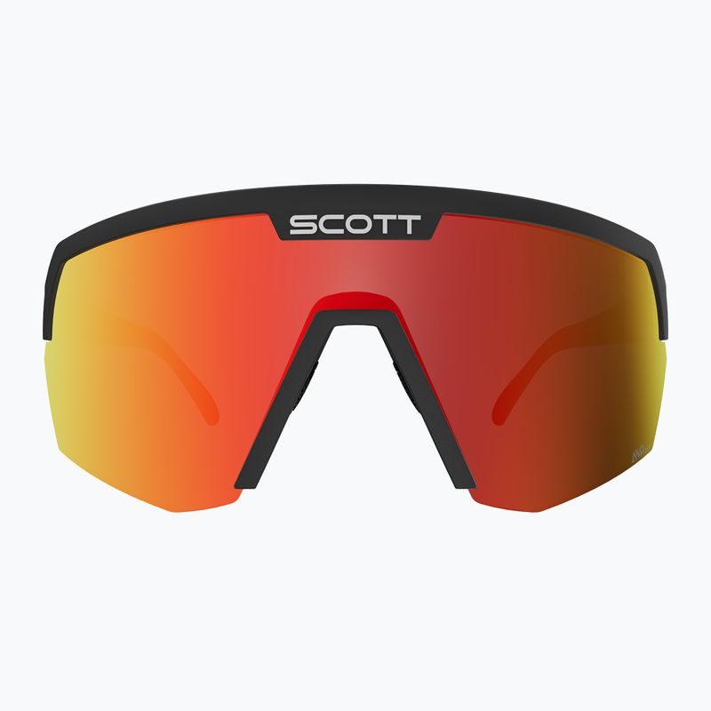 Sonnenbrille SCOTT Sport Shield black/amp red chrome 2