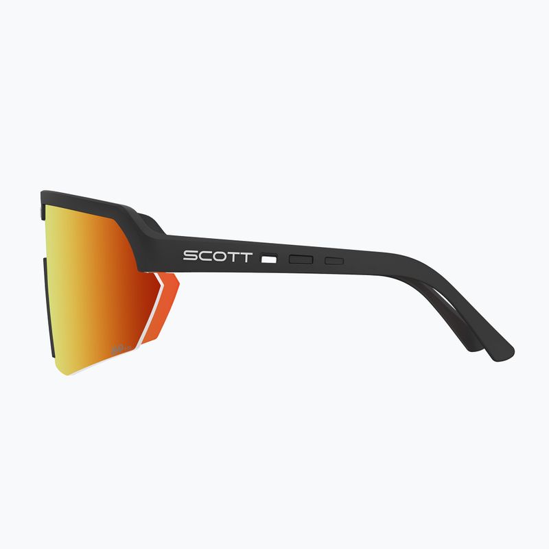 Sonnenbrille SCOTT Sport Shield black/amp red chrome 3
