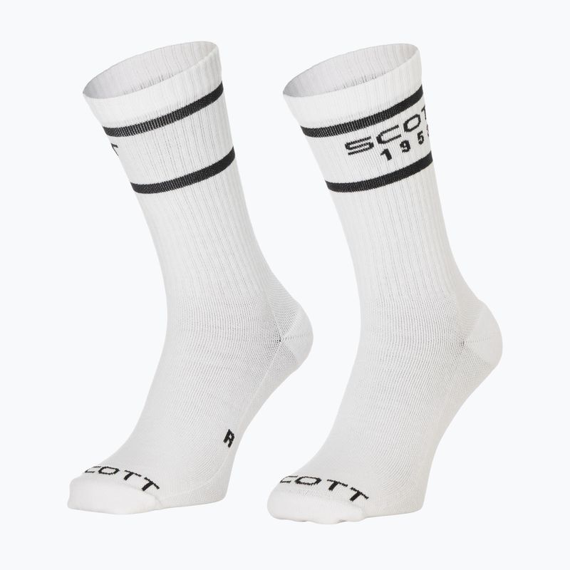 Socken SCOTT Retro Casual Crew 3 pairs white/black 2