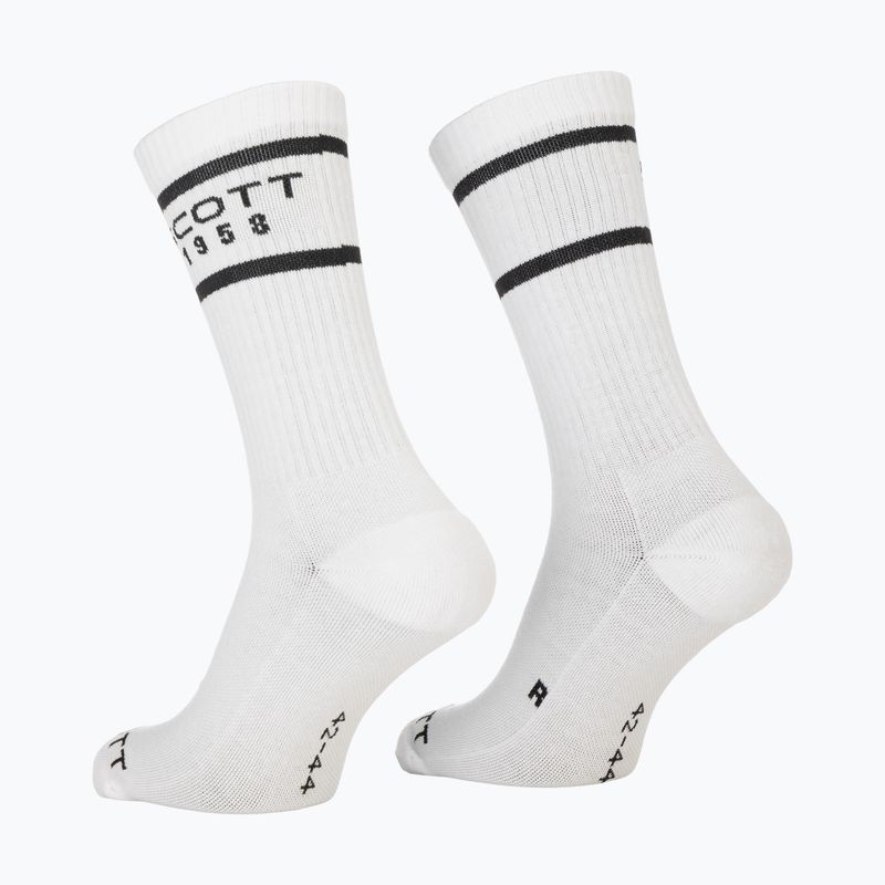 Socken SCOTT Retro Casual Crew 3 pairs white/black 3