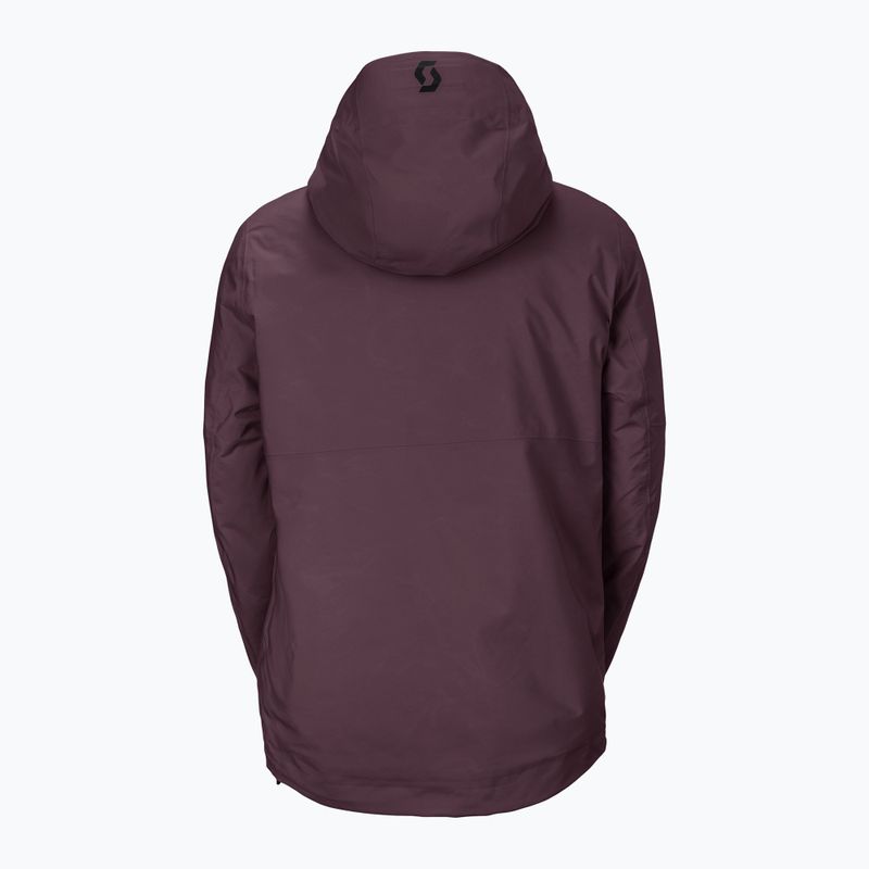 Herren-Skijacke SCOTT Ultimate GTX cocoa red 2
