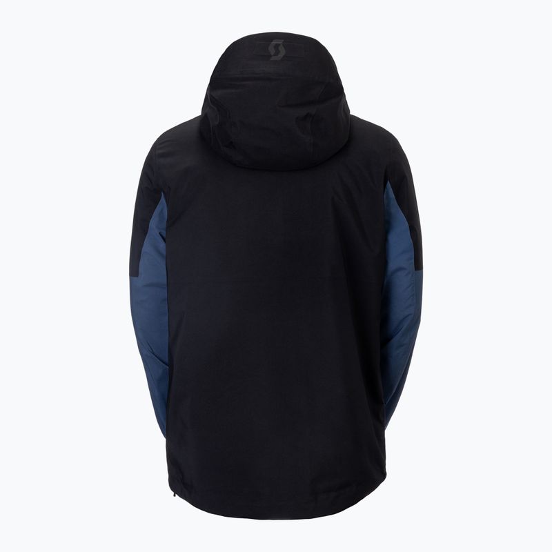 Herren-Skijacke SCOTT Ultimate GTX dusk blue/black 2