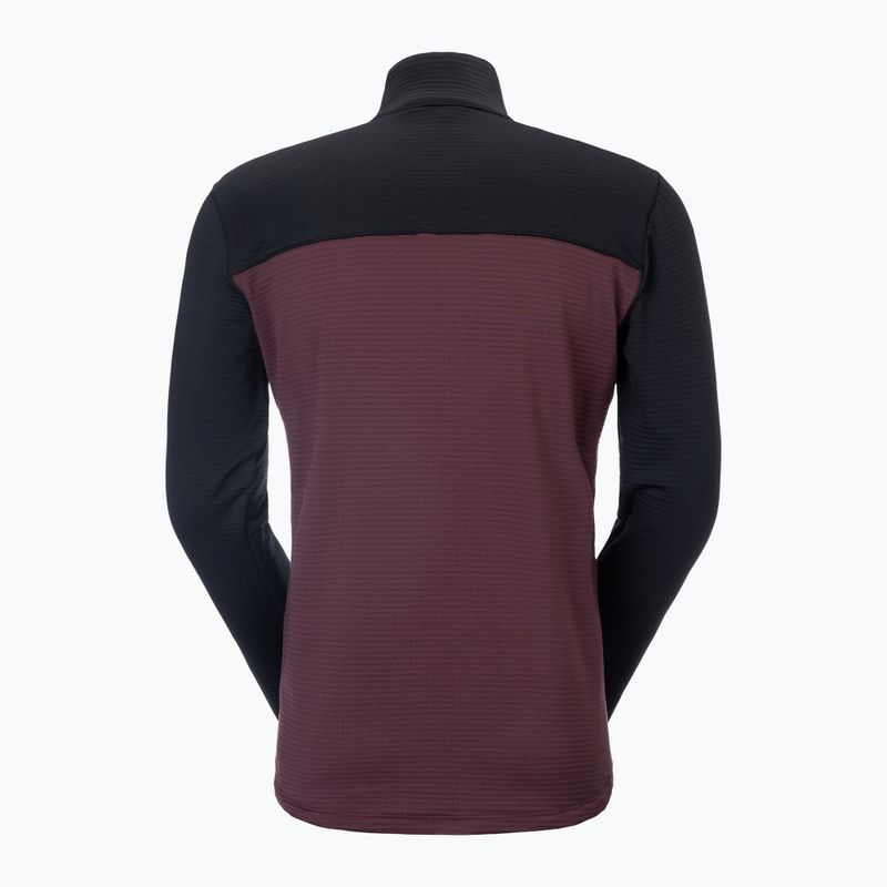 Fleecejacke für Herren SCOTT Defined Light cocoa red/black 2