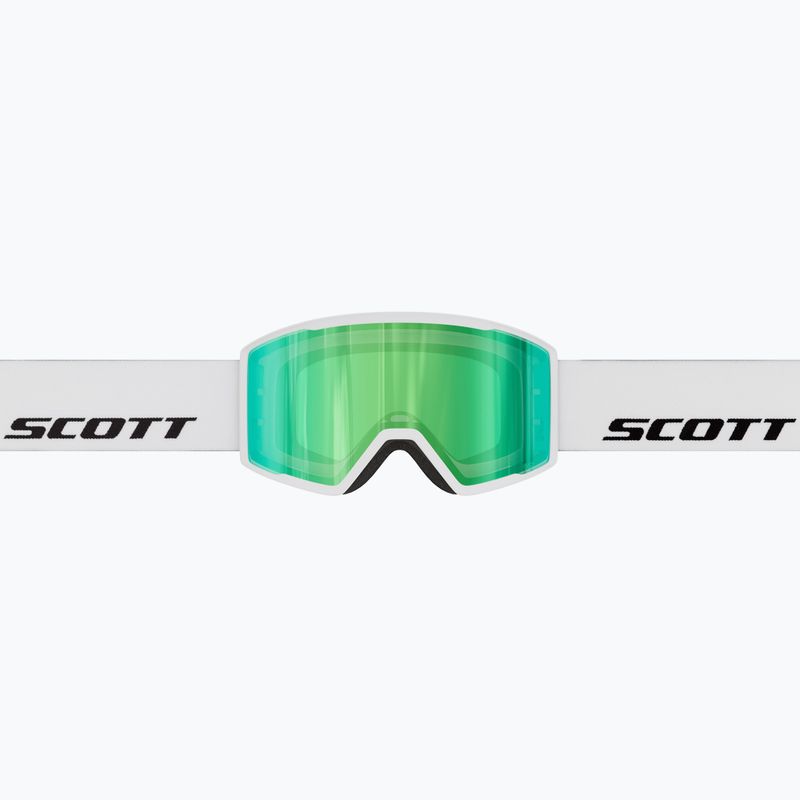 Skibrille SCOTT Trace Pro white/green chrome 3