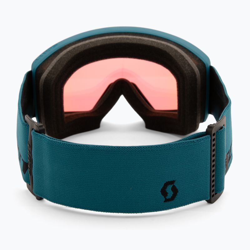 Skibrille SCOTT Trace Pro petrol green/green chrome 3