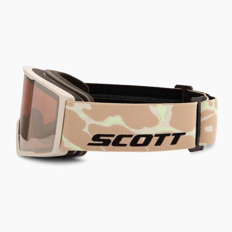 Skibrille SCOTT Trace Pro mojave beige/silver chrome 4