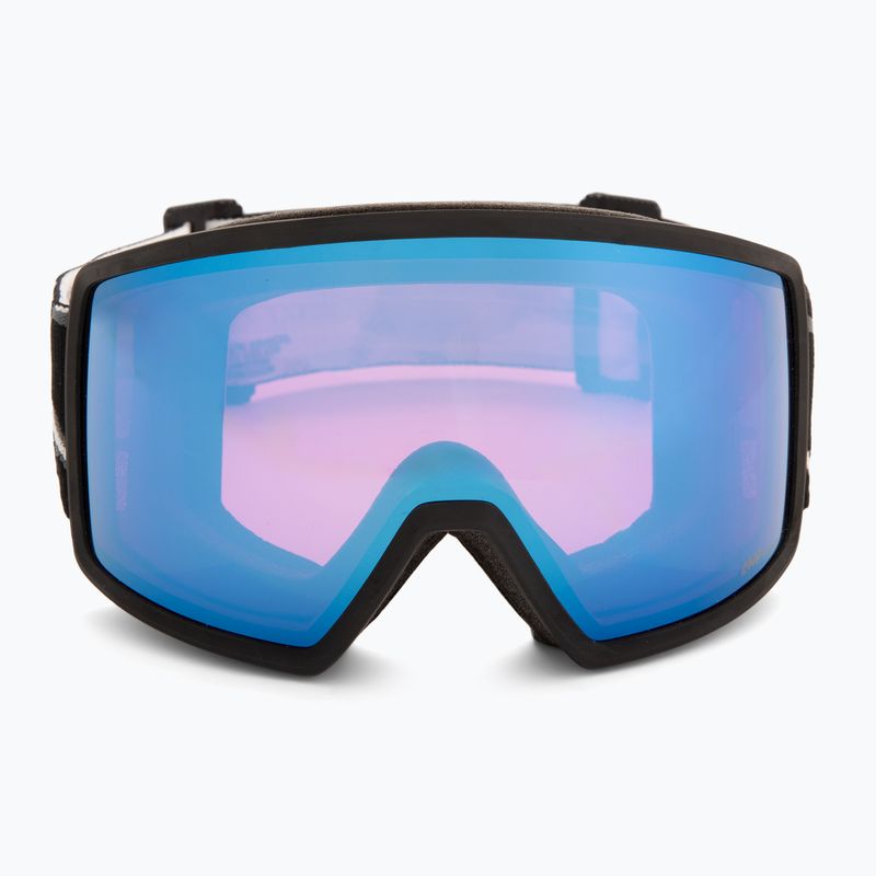 Skibrille Scott Neo Light Sensitive S2-4 granite black/white/amp ls blue chrome 2