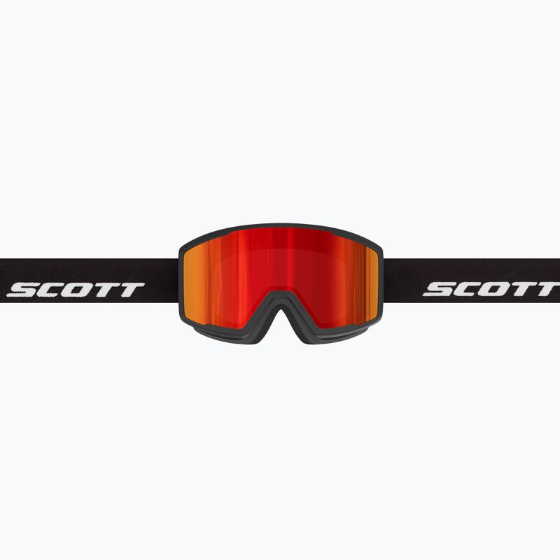 Skibrille SCOTT Trace Pro Compact black/red chrome 3