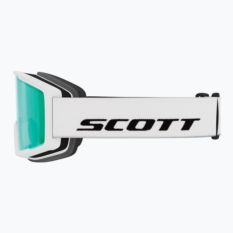Skibrille SCOTT Trace Pro Compact white/green chrome 2