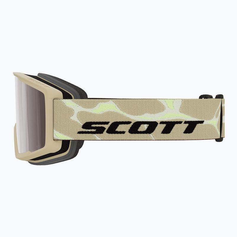 Skibrille SCOTT Trace Pro Compact mojave beige/silver chrome 2