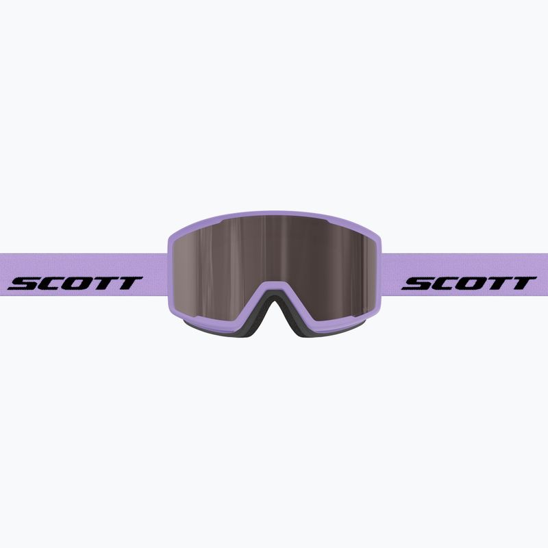 Skibrille SCOTT Trace Pro Compact sherbet purple/black silver chrome 4