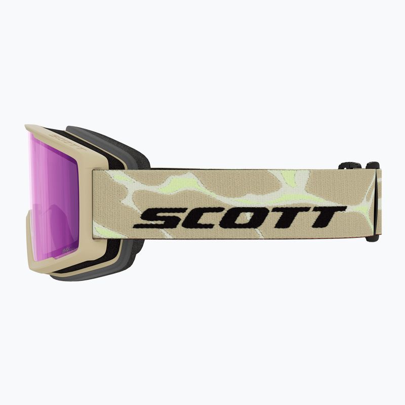 Skibrille SCOTT Trace Pro Comact Light Sensitive S2-4 mojave beige/amp ls blue chrome 3