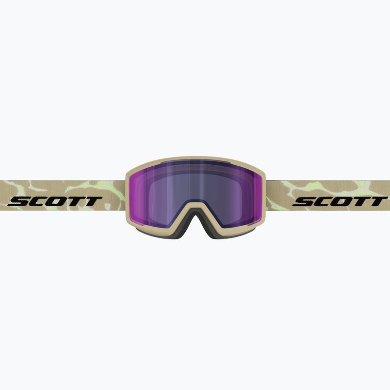 Skibrille SCOTT Trace Pro Comact Light Sensitive S2-4 mojave beige/amp ls blue chrome 4