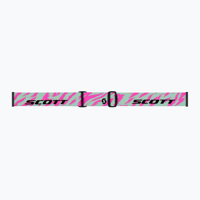 Kinder-Skibrille SCOTT Shield neon pink/mint green/rose 5