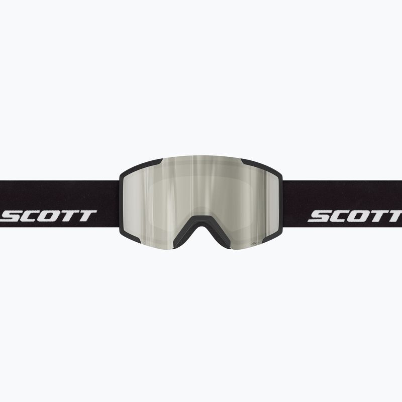 Skibrille SCOTT Shield black/amp white chrome 4