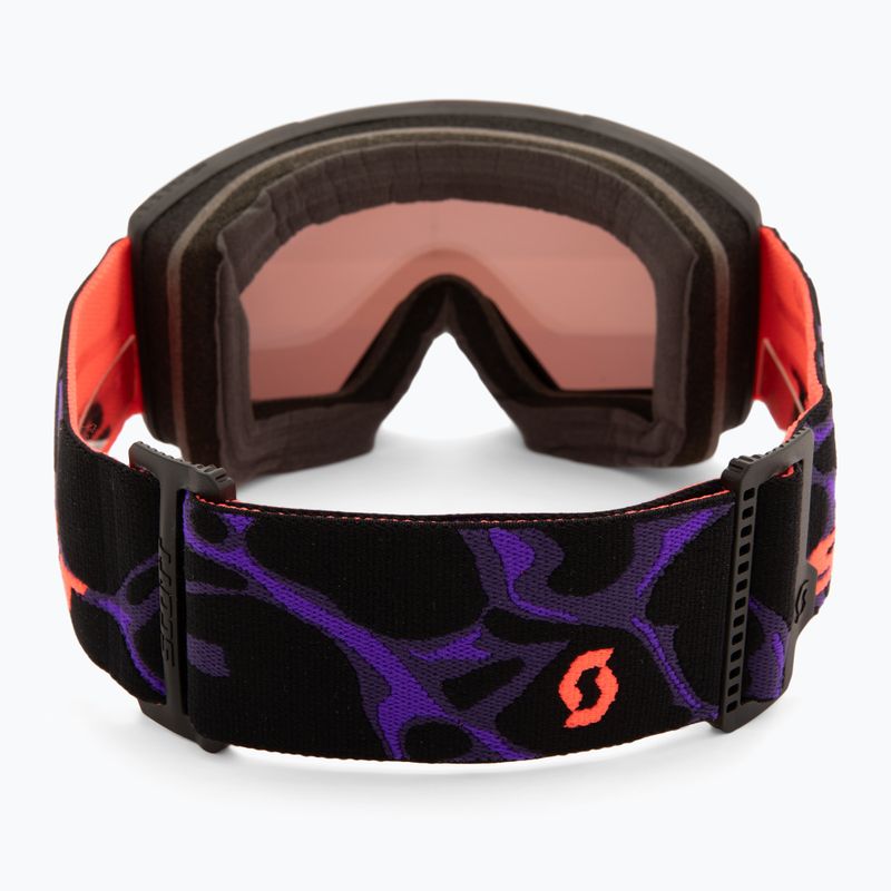 Skibrille SCOTT Shield black/amp red chrome 3