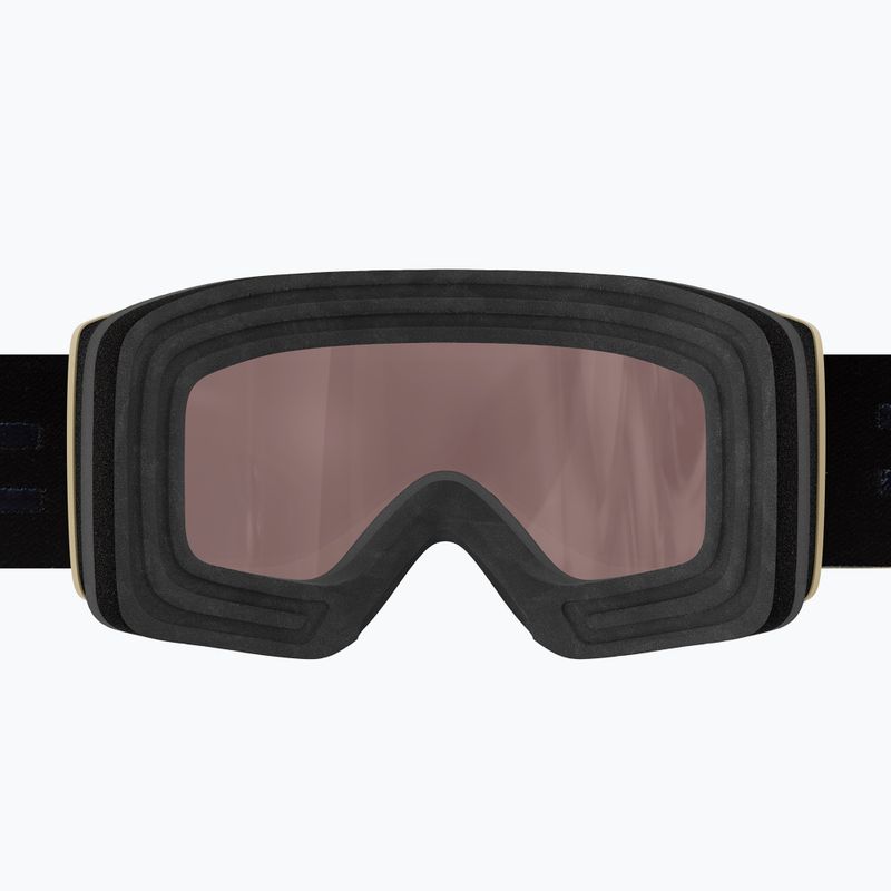 Skibrille SCOTT Shield mojave beige/amp black chrome 3