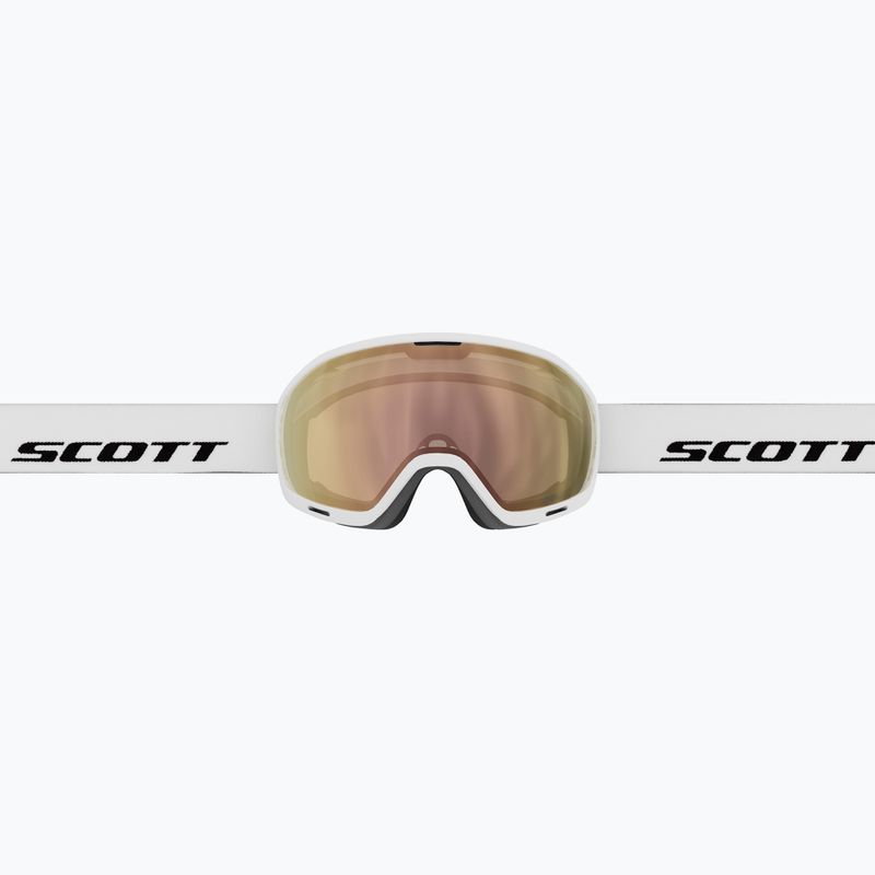 Skibrille SCOTT Unlimited II OTG LS white/amp ls cinnamon chrome 4