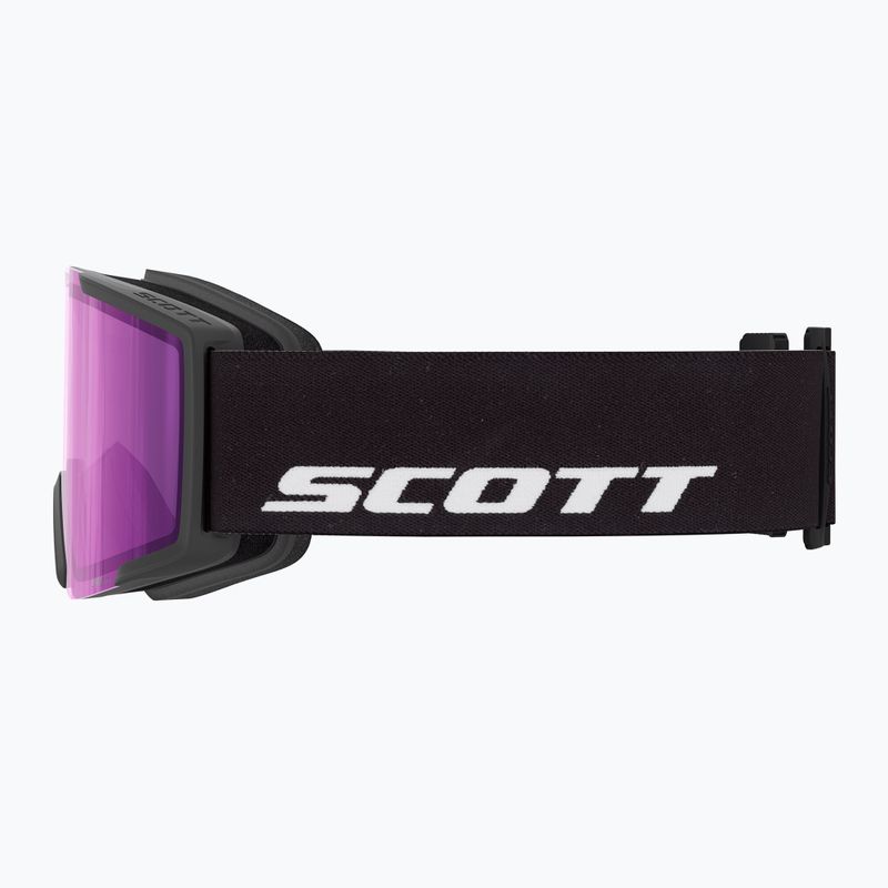 Skibrille SCOTT Shield LS black/amp ls blue chrome 2