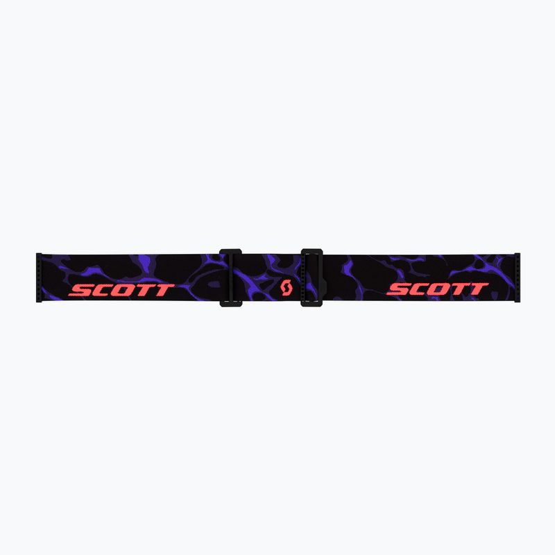 Skibrille SCOTT Shield LS black/purple/cinnamon chrome 5