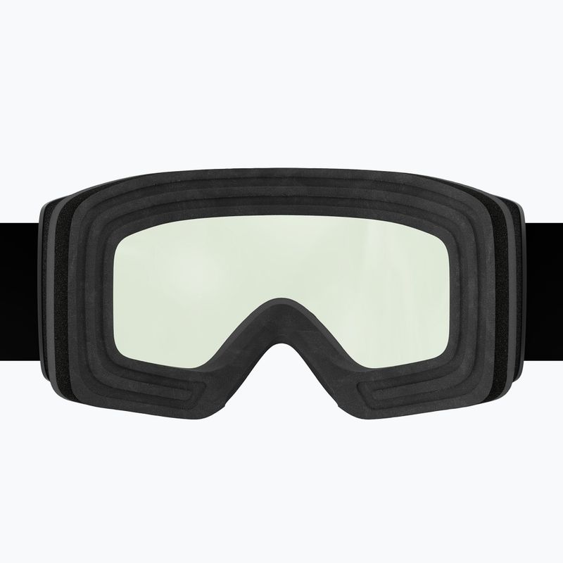 Skibrille SCOTT Shield LS black/fog grey/amp ls cinnamon chrome 2