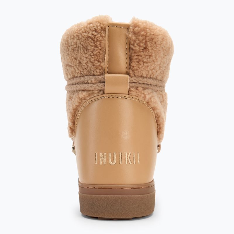 INUIKII Damen Schneestiefel Curly braun 6