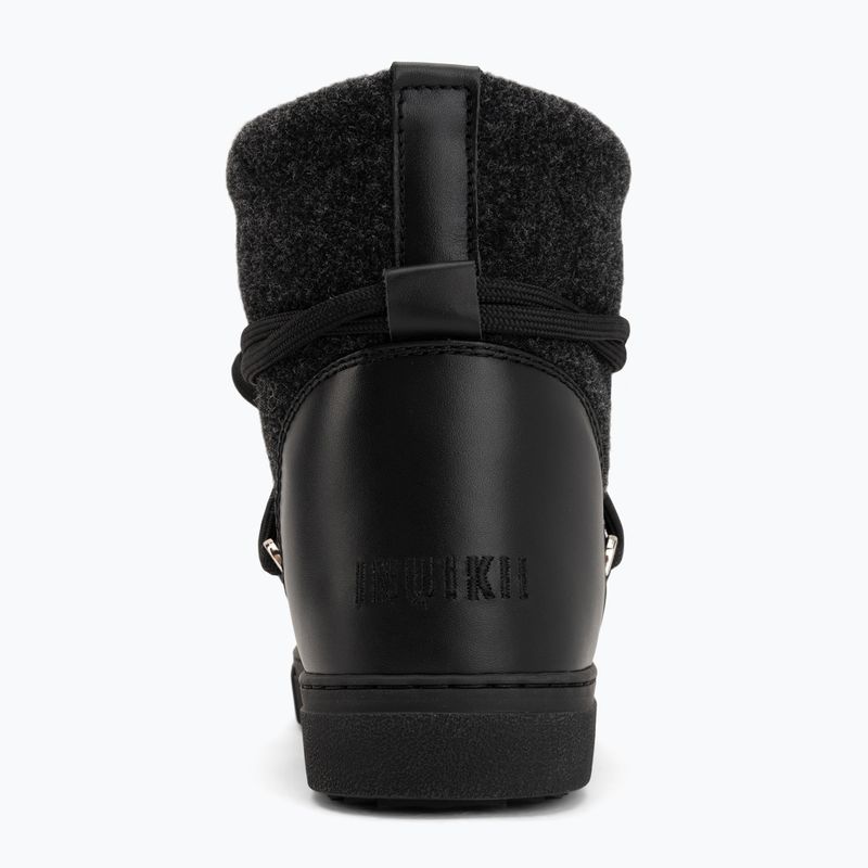 Schneestiefel INUIKII Felt black 6