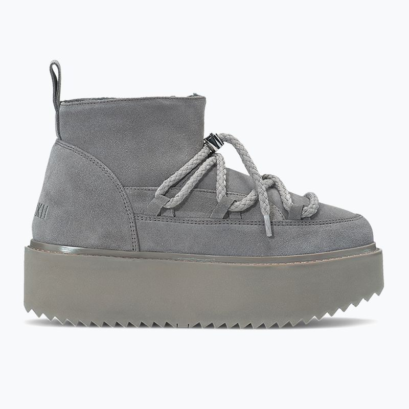 Damen INUIKII Classic Low Platform Schneestiefel grau 2