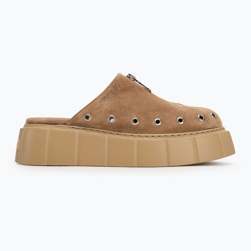 Badeschuhe Damen INUIKII Matilda Mule Suede beige 2