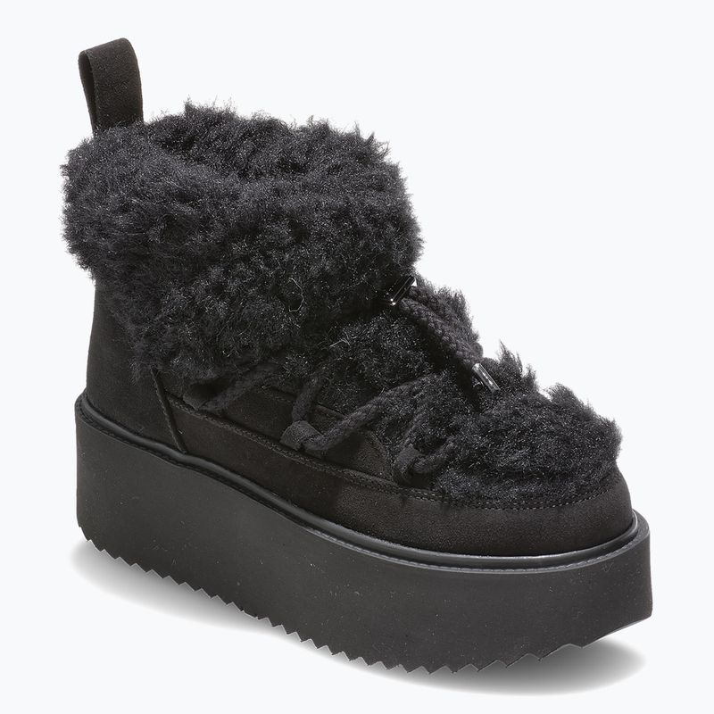 Damen Schneestiefel INUIKII Teddy Platform black 8