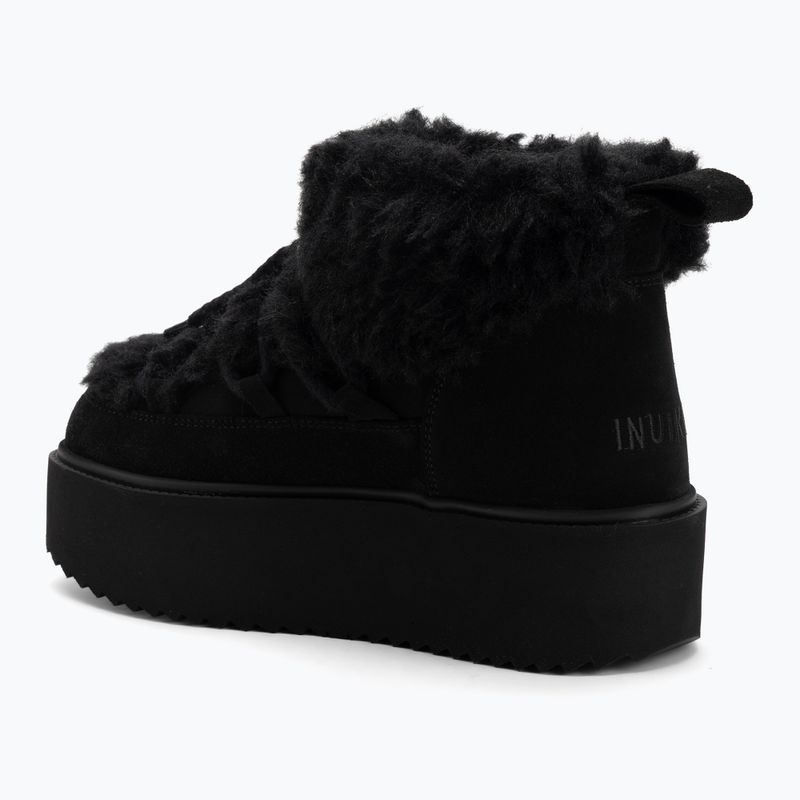 Damen Schneestiefel INUIKII Teddy Platform black 3