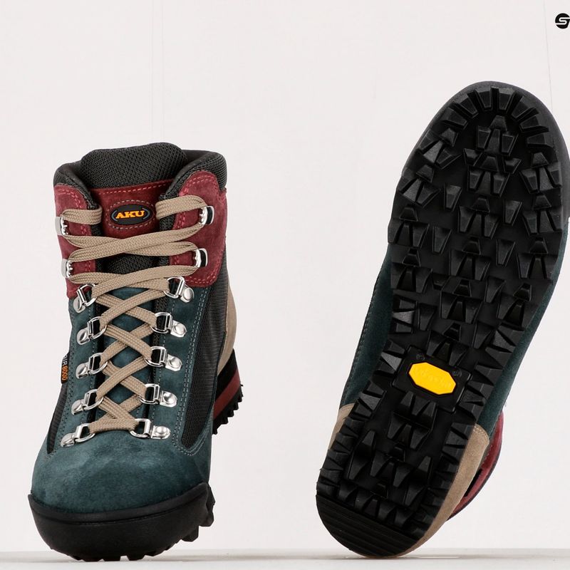 Trekkingschuhe Damen AKU Ultra Light Original GTX grau-grün 365.2-388 11