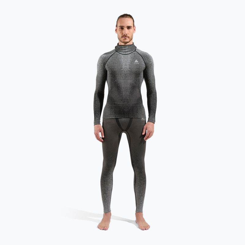 Herren Thermo-Unterhose ODLO Performance Warm Blackcomb Bl Bottom Long black 2