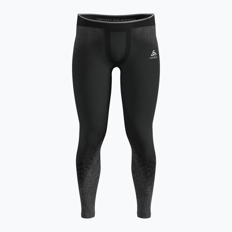 Herren Thermo-Unterhose ODLO Performance Warm Blackcomb Bl Bottom Long black