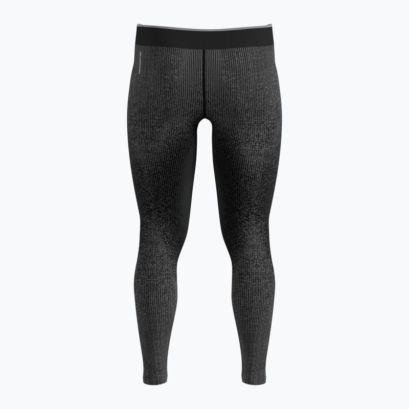 Herren Thermo-Unterhose ODLO Performance Warm Blackcomb Bl Bottom Long black 2