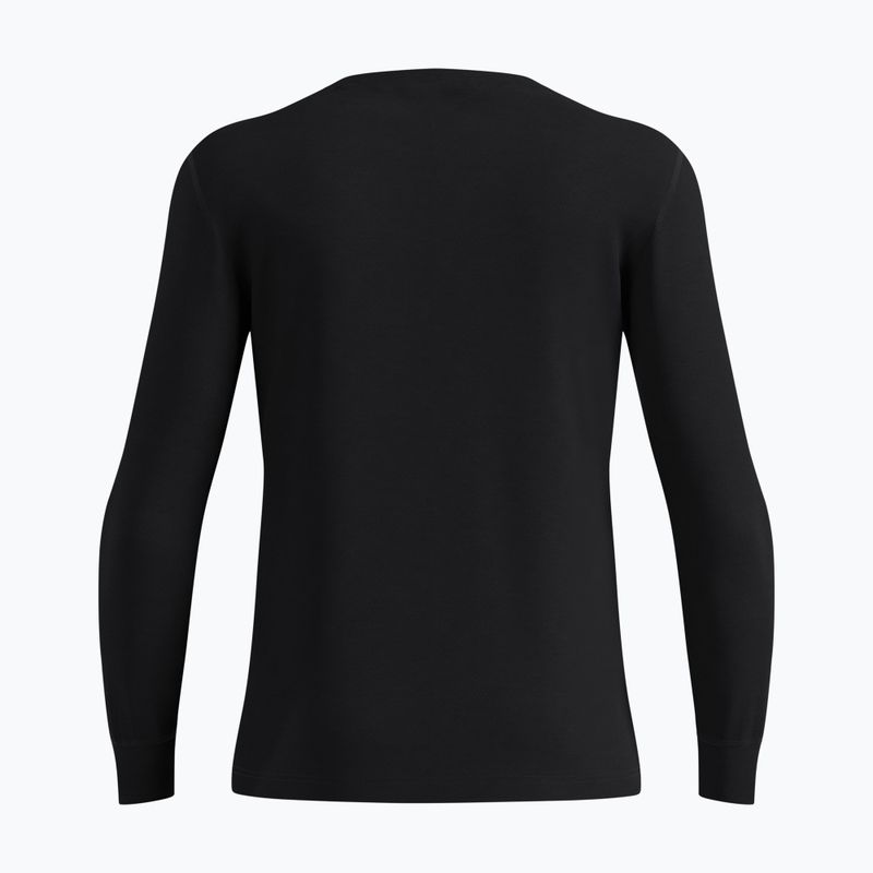Herren Funktionsshirt langärmlig ODLO Merino 200 Bl Top Crew Neck black 7