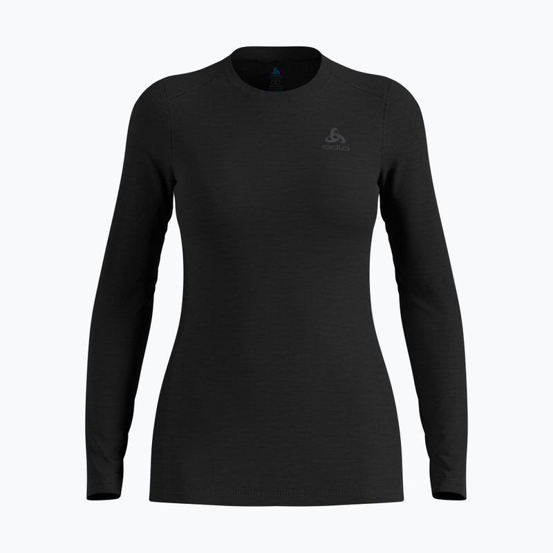 Damen Thermoaktivshirt ODLO Merino 160 Bl Top Crew Neck black 5