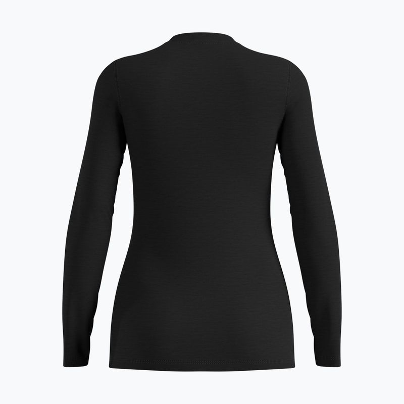 Damen Thermoaktivshirt ODLO Merino 160 Bl Top Crew Neck black 6