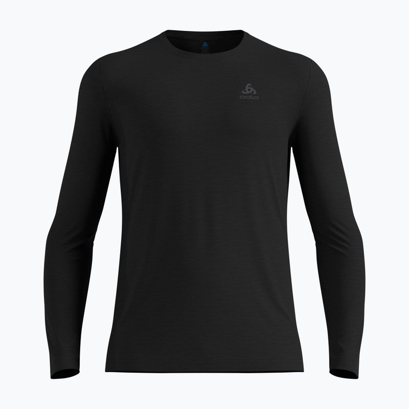 Herren Thermoaktivshirt ODLO Merino 160 Bl Top Crew Neck black 4