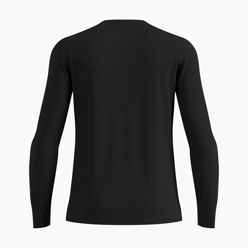 Herren Thermoaktivshirt ODLO Merino 160 Bl Top Crew Neck black 5