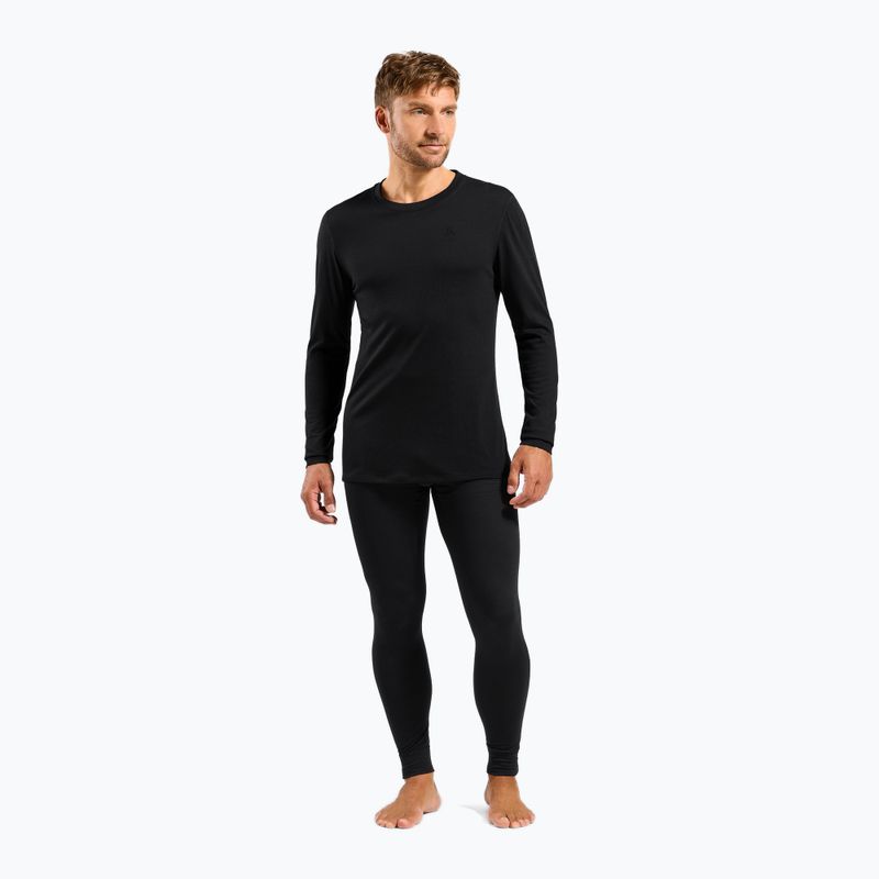 Herren Thermounterhose ODLO Merino 160 Bl Bottom Long black 2
