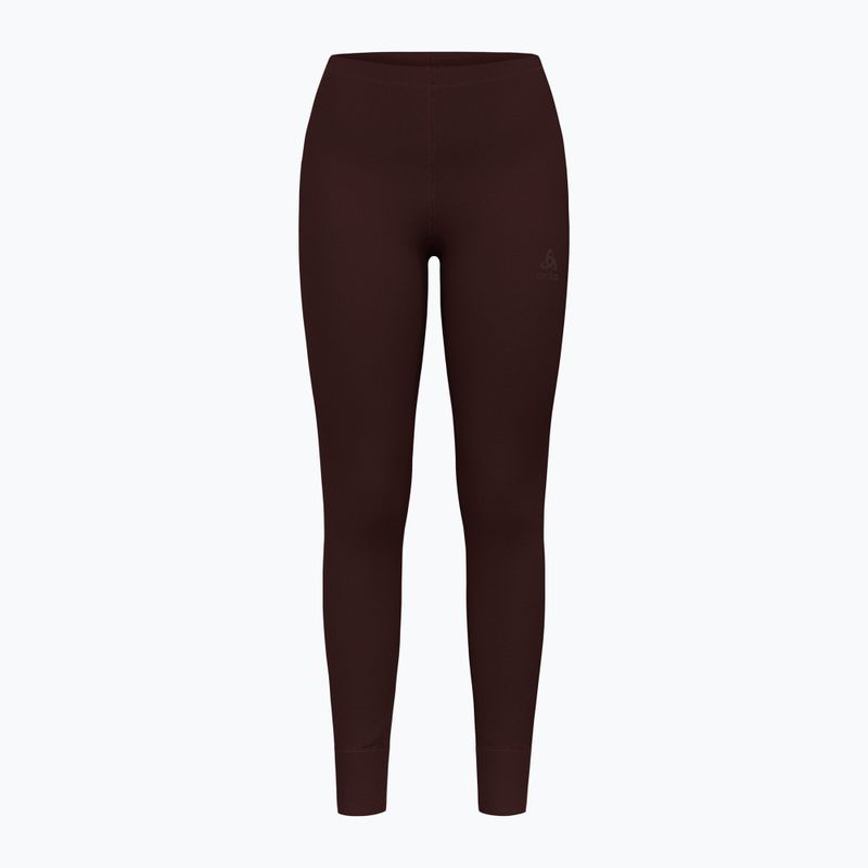 Thermoaktive Hose Damen ODLO Active Warm Bl Bottom Long fudge