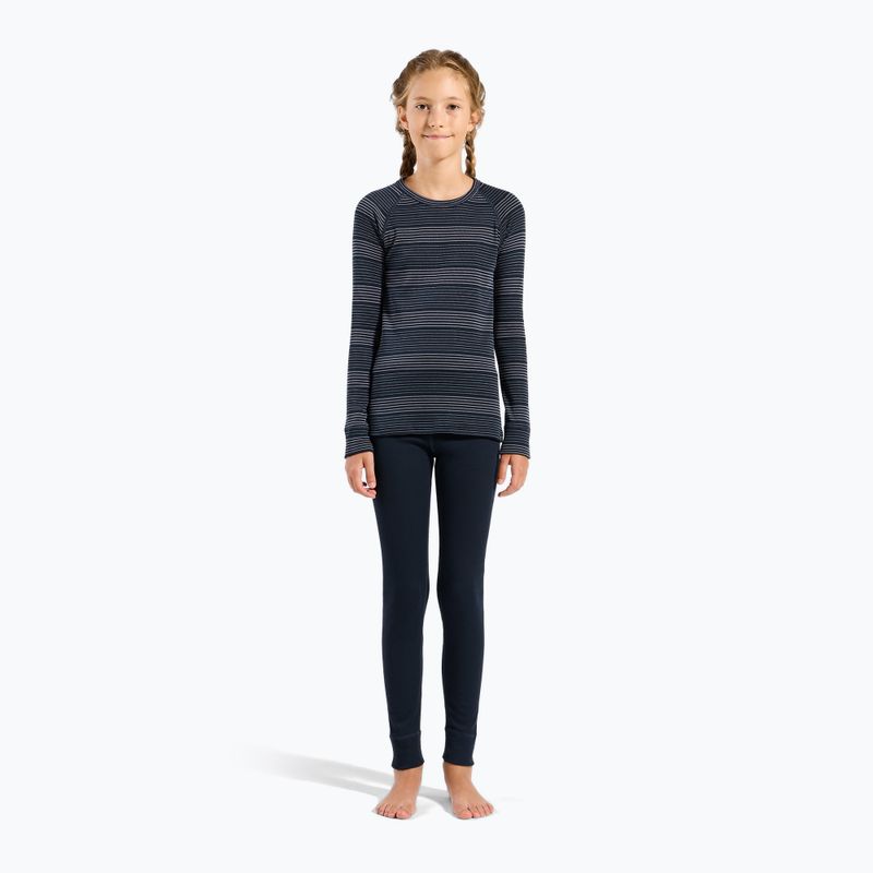 Set aus funktioneller Unterwäsche Kinderj ODLO Active Warm Eco dark sapphire