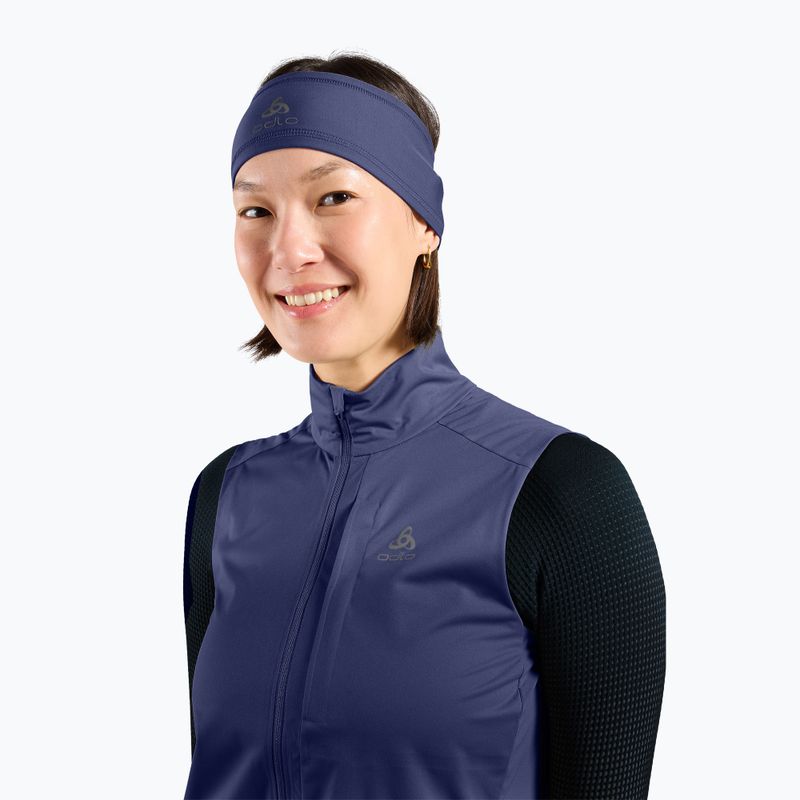 Stirnband ODLO Polyknit Light Eco skipper blue 4