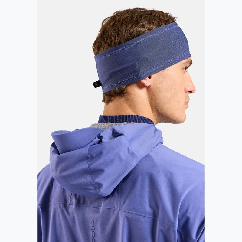Stirnband ODLO Polyknit Warm Reflective Skipper Blue 7