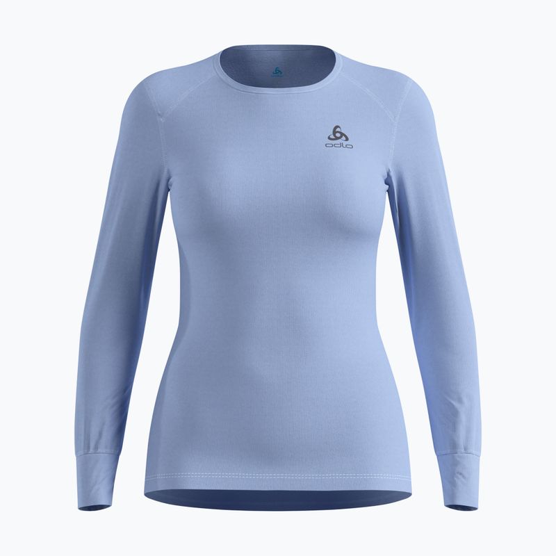 Damen Thermoaktivshirt ODLO Active Warm Bl Top Crew Neck blue heron 5